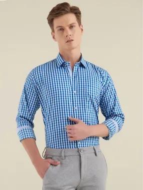 Blue Checked Shirt