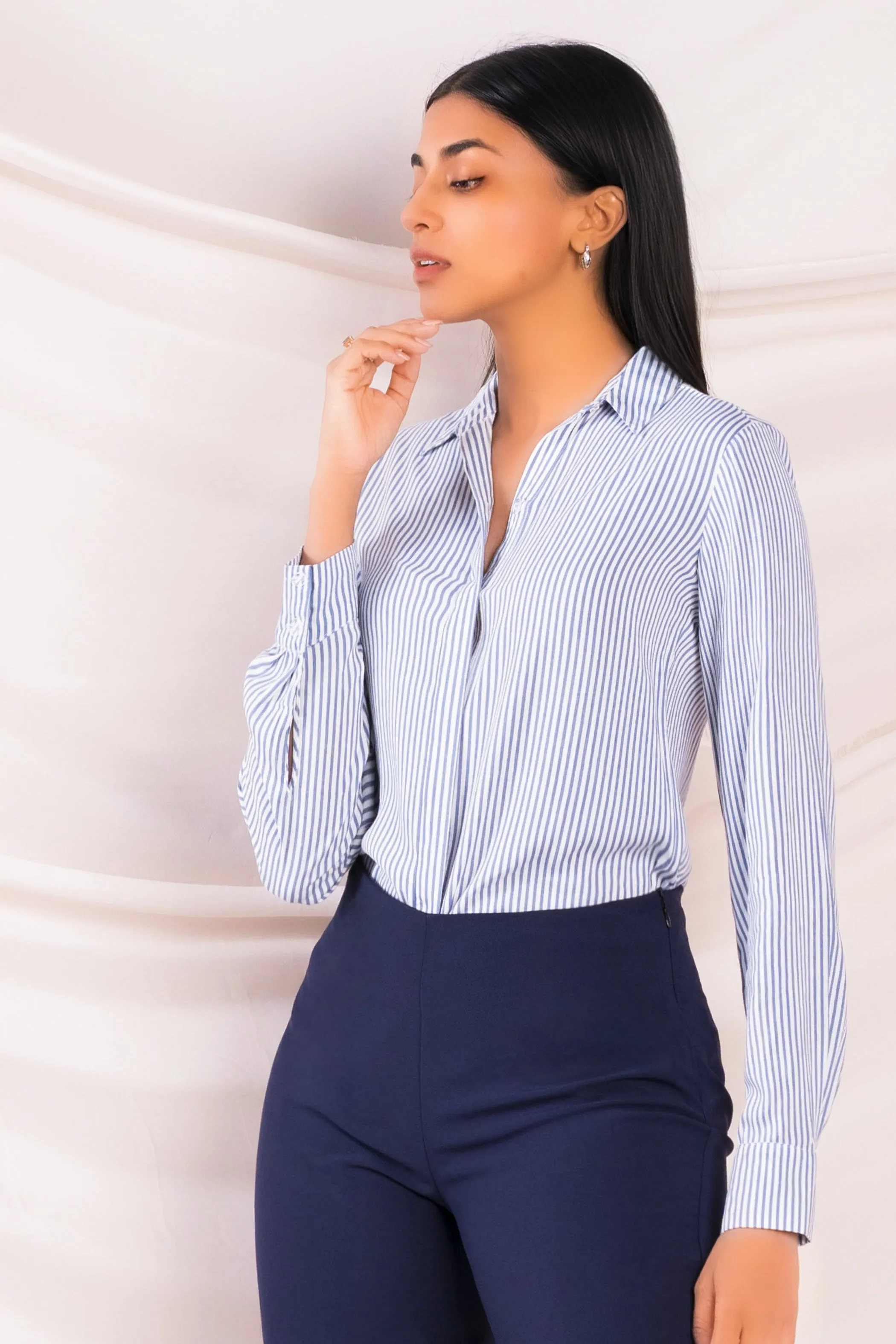 Blue Stripe Shirt