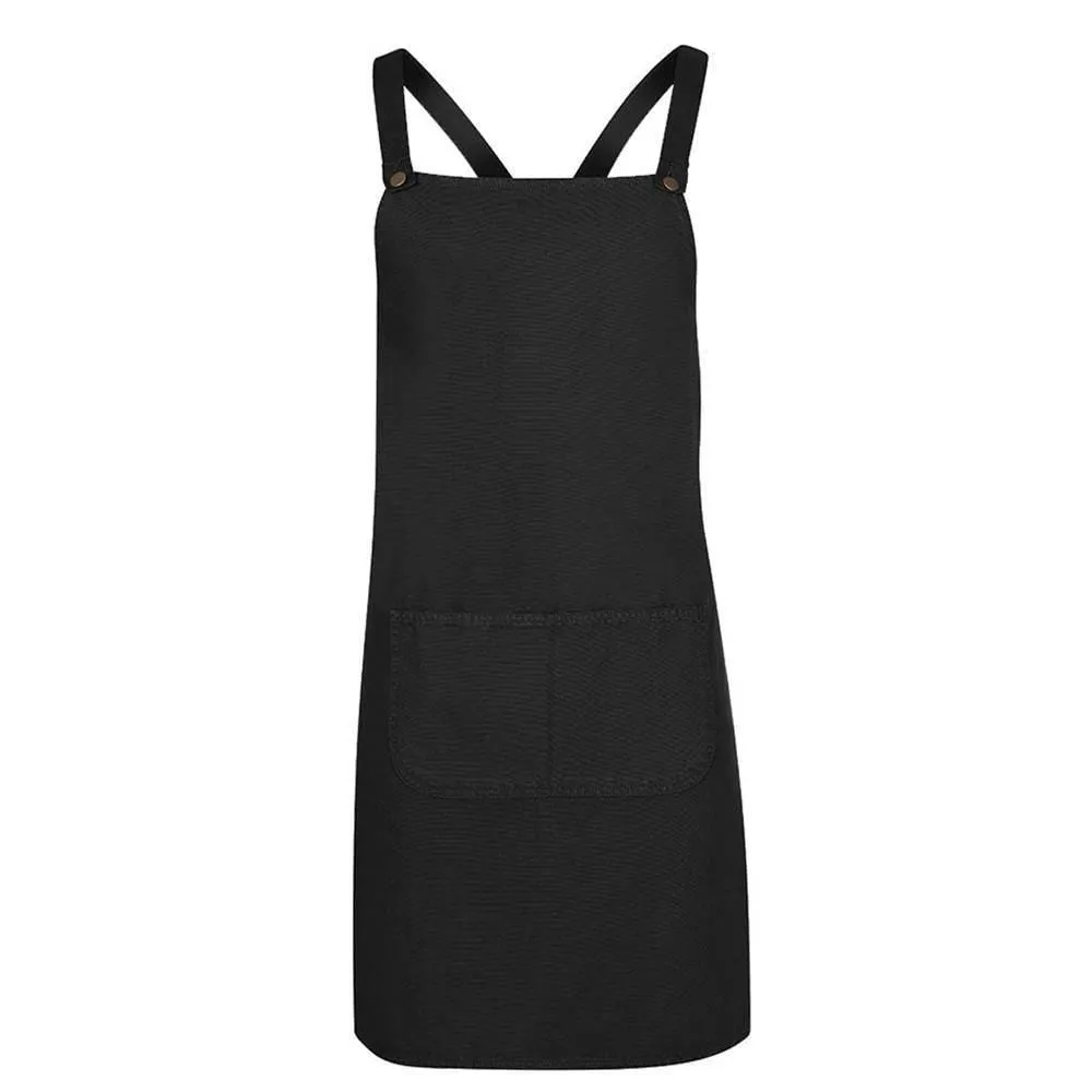 Cross Back Canvas Apron (Without Straps)