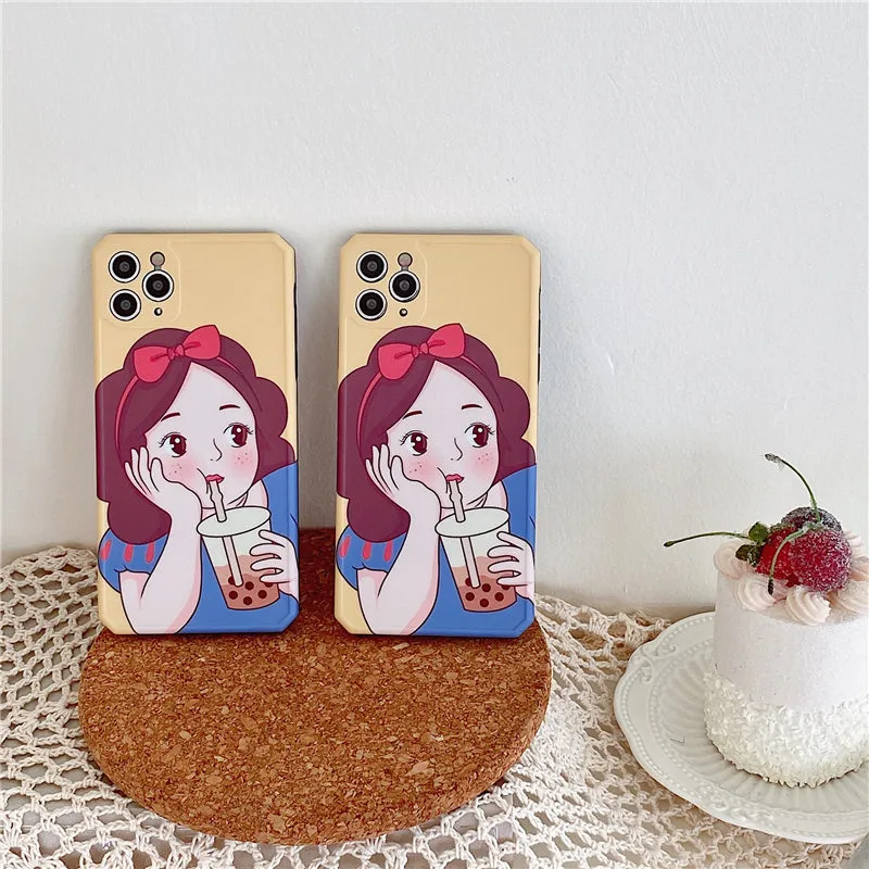 Drink Milk Tea Princess Iphone Case AD12236