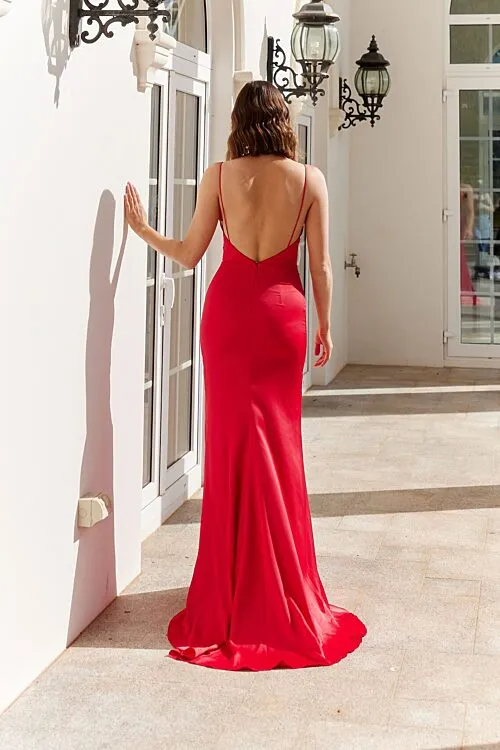 Elm PO961 Gown by Tania Olsen - Red