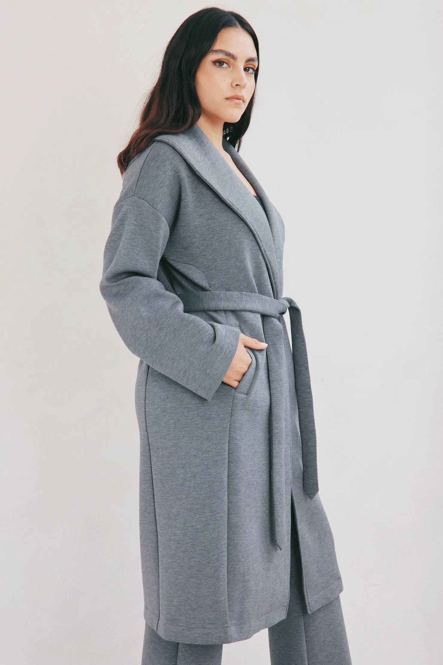 Giselle Coat - Grey