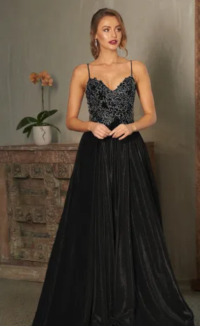 Ivy PO854 Gown by Tania Olsen - Black