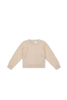 Olsen Jumper - Oatmeal Marle