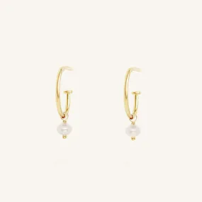 Olsen Pearl Hoops - Stone of Potential