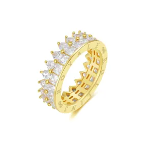 Princess Crown Women  Highs And Lows Ring