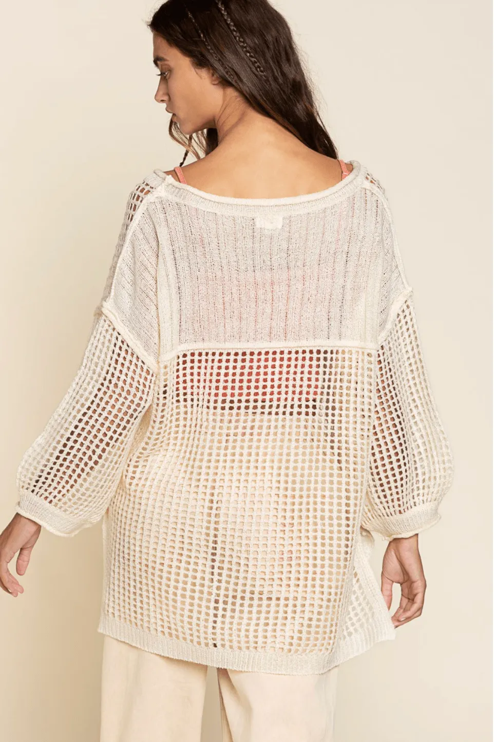 Short Mesh Cover Up