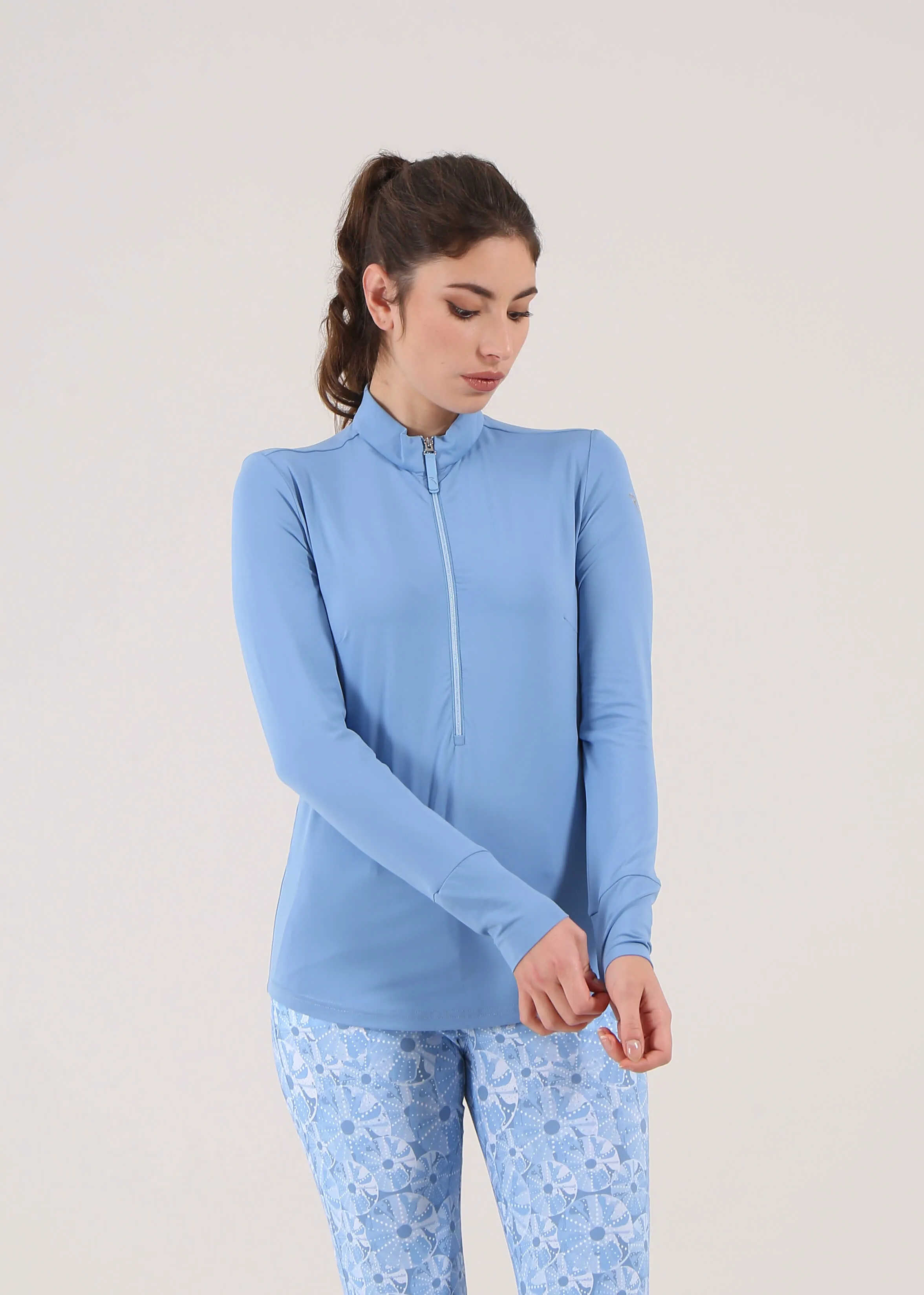 TEPORE | SUNBLOCK LIGHTWEIGHT JERSEY TURTLENECK