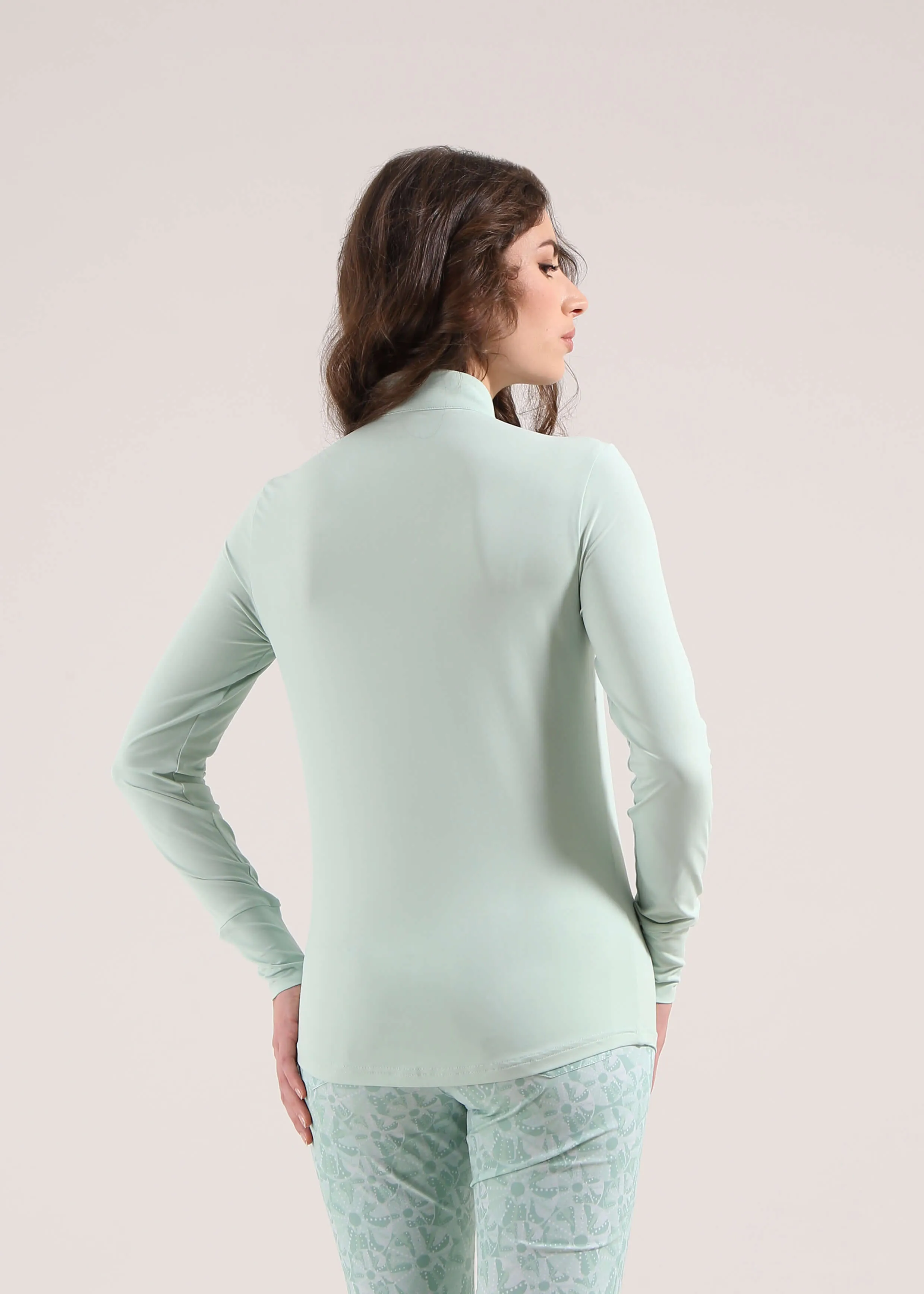 TEPORE | SUNBLOCK LIGHTWEIGHT JERSEY TURTLENECK