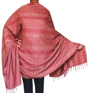 Women's Jamawar Wool Shawl Wrap Gift India Clothes (82 x 42 inches)